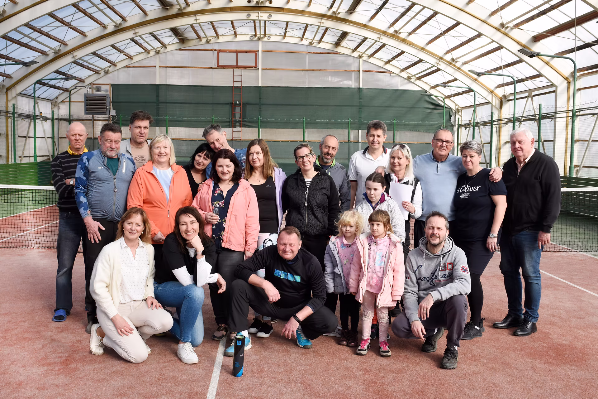MDŽ tenisovo-pingpongový turnaj, tenisové kurty Petřvald, Tenisový klub Petřvald