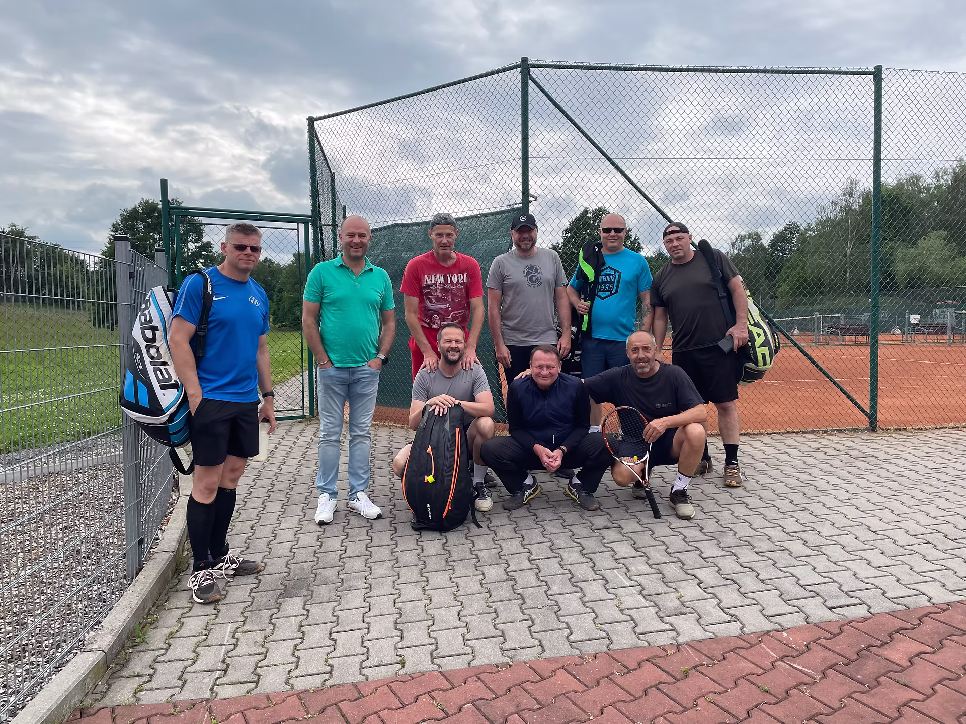 Soutěž veteránů 2024 , Tenisové kurty Petřvald