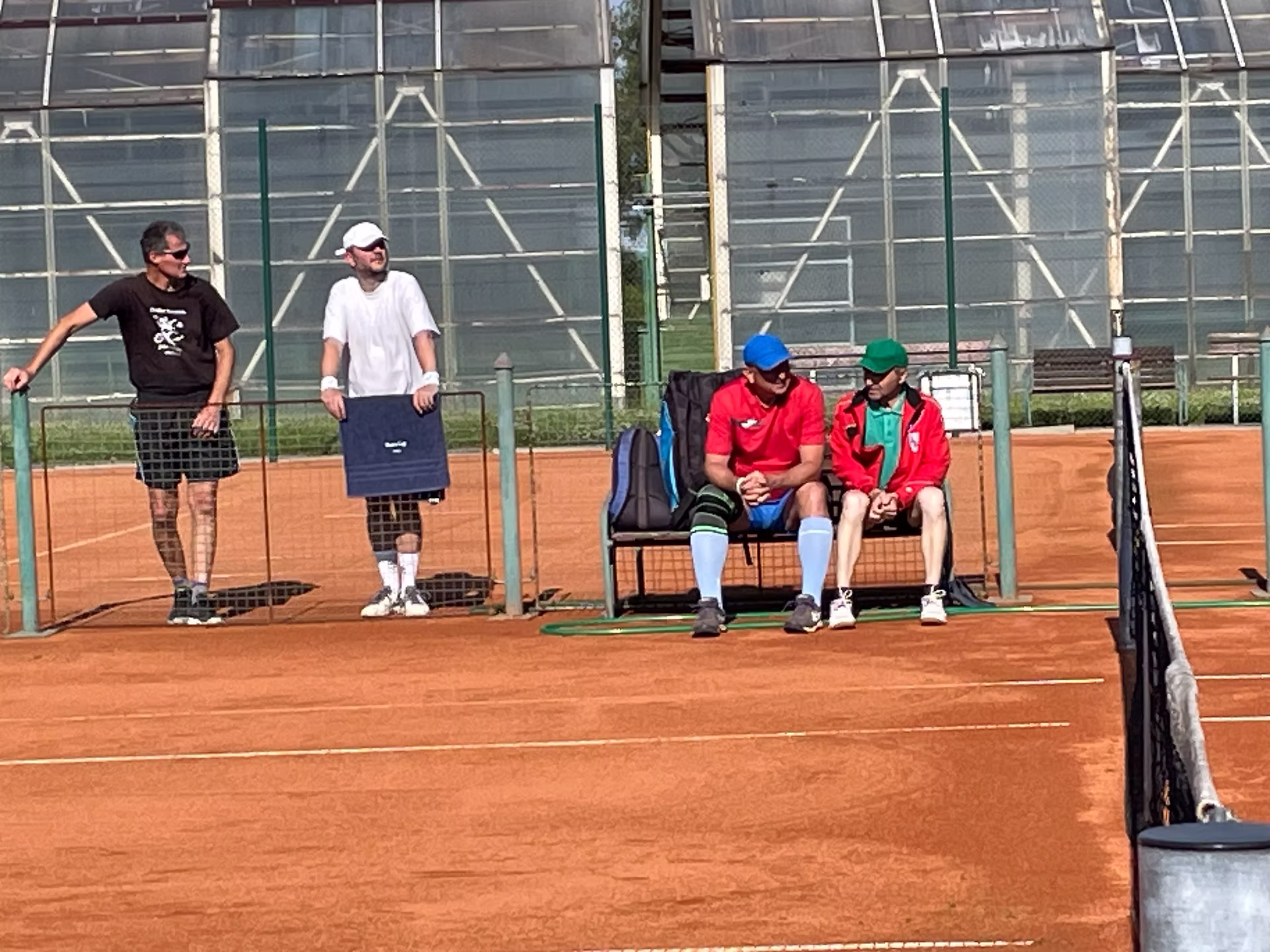 Soutěž veteránů 2024, Tenisové kurty Petřvald